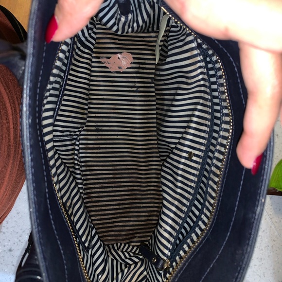 Kate Spade classy navy blue purse. - Picture 4 of 5